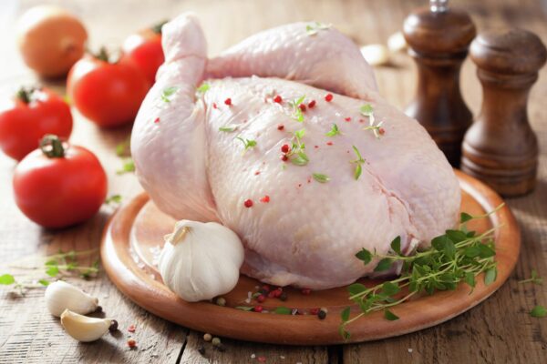 Frozen whole chicken grillers